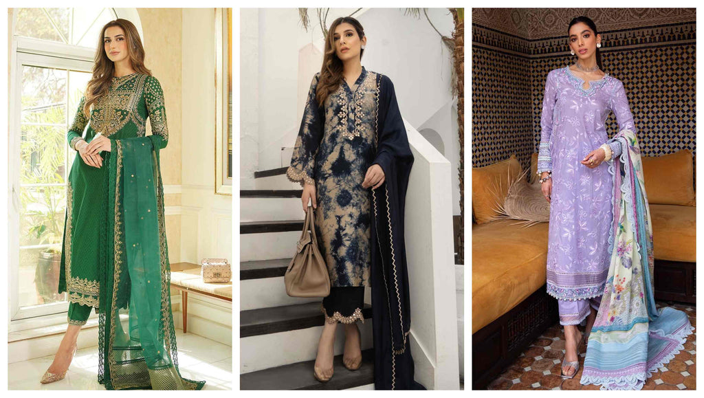 Get Ready to Slay with House of Faiza's Latest Pakistani Designer Collections