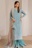 Jazmin | Formals | Embroidered Raw Silk UR-7013 - House of Faiza