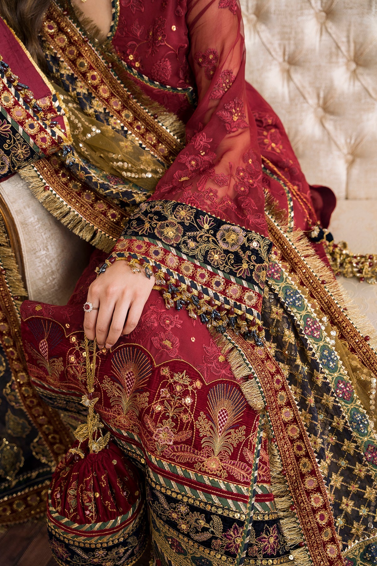 Baroque | Chantelle Embroidered 24 Vol 12 | CH12-07 - House of Faiza