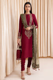 Jazmin | Formals | Embroidered Raw Silk UR-7004 - House of Faiza