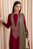 Jazmin | Formals | Embroidered Raw Silk UR-7004 - House of Faiza
