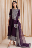 Jazmin | Formals | Embroidered Raw Silk UR-7007 - House of Faiza
