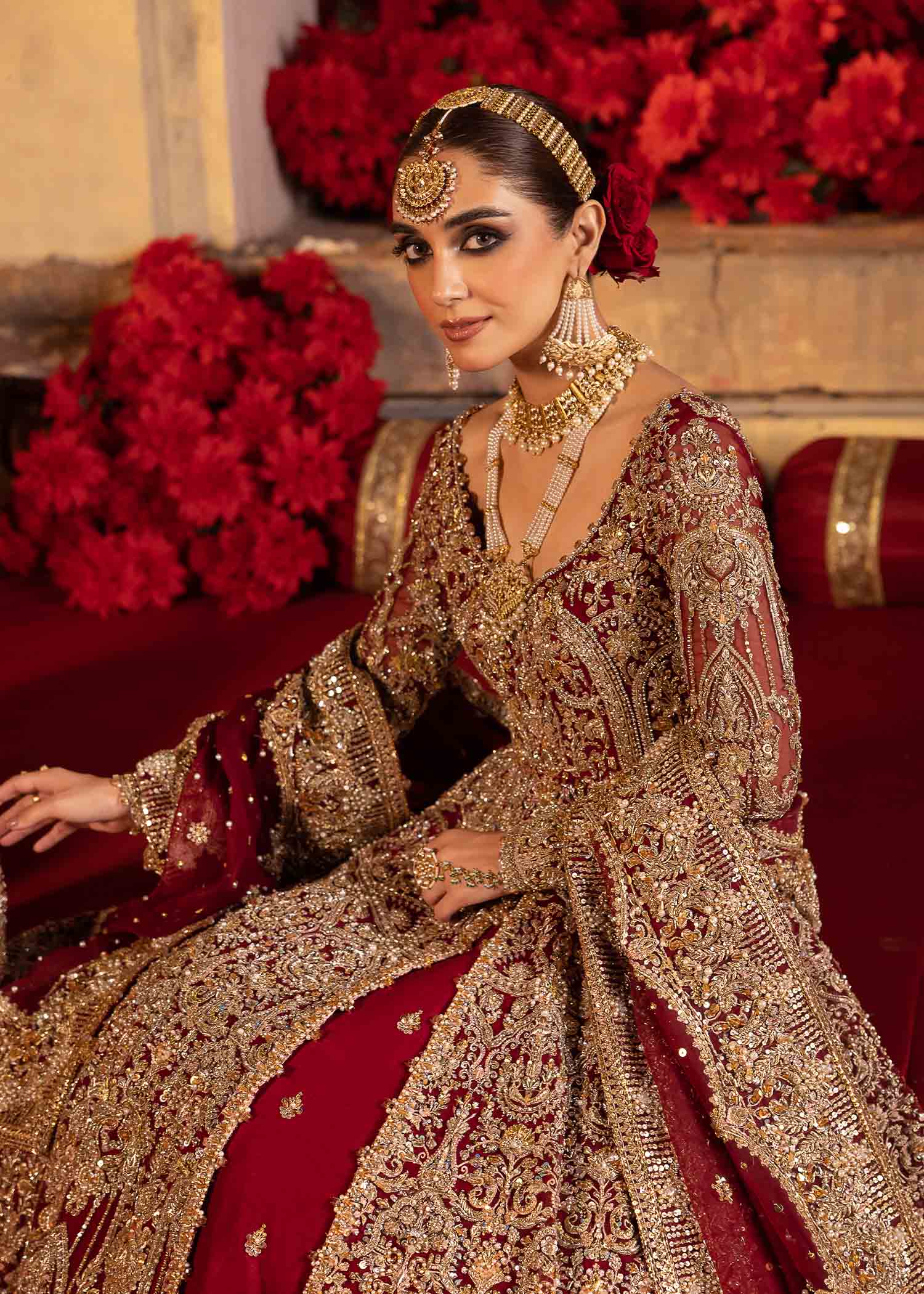 Kanwal Malik | Jahanara Bridal Couture '23 | Divani - House of Faiza