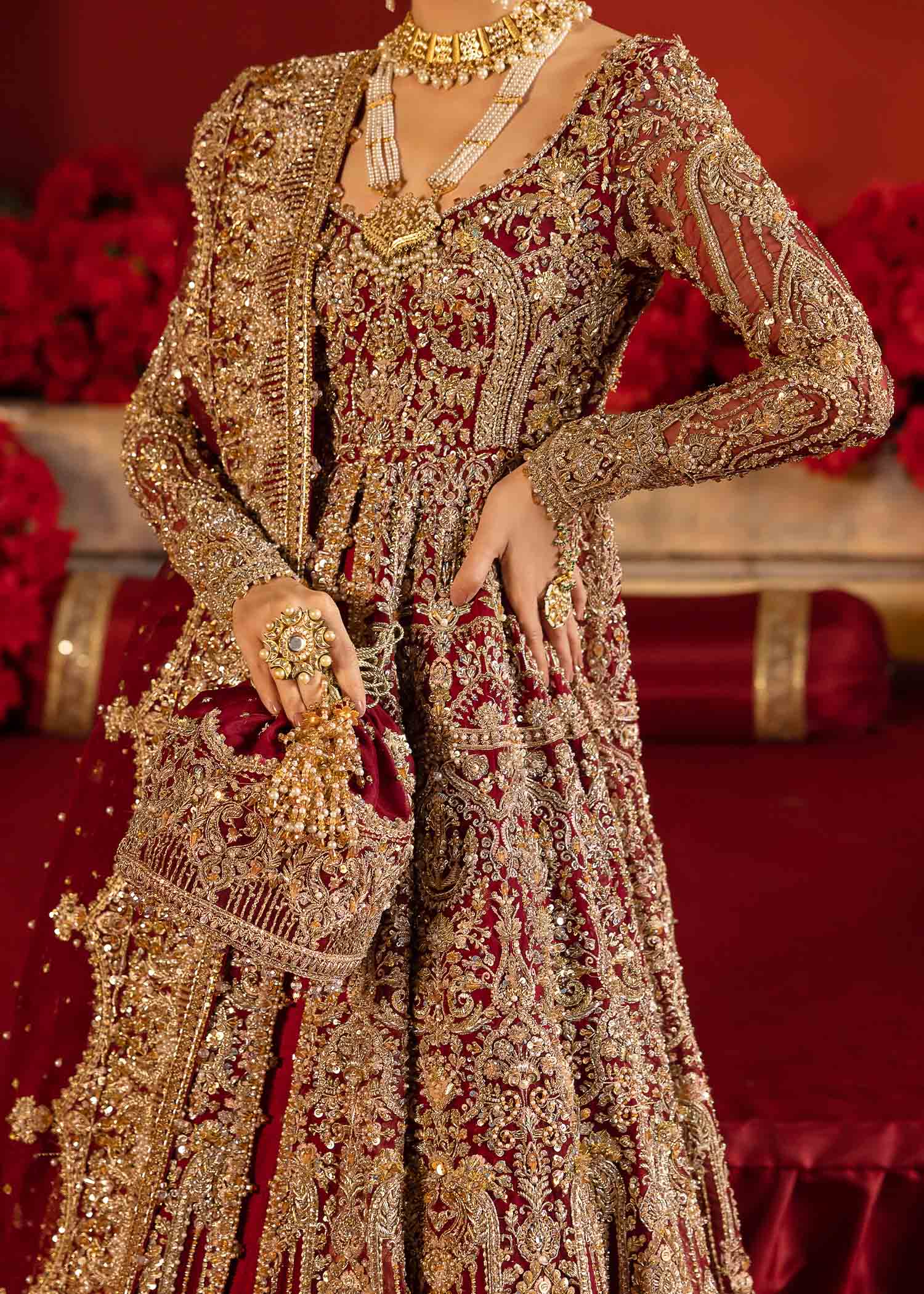 Kanwal Malik | Jahanara Bridal Couture '23 | Divani - House of Faiza