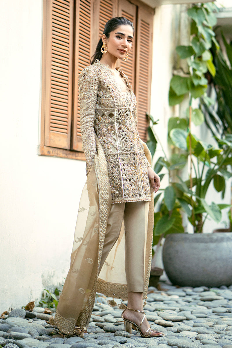 Qalamkar | Couture | C-07  OLIVIA - House of Faiza
