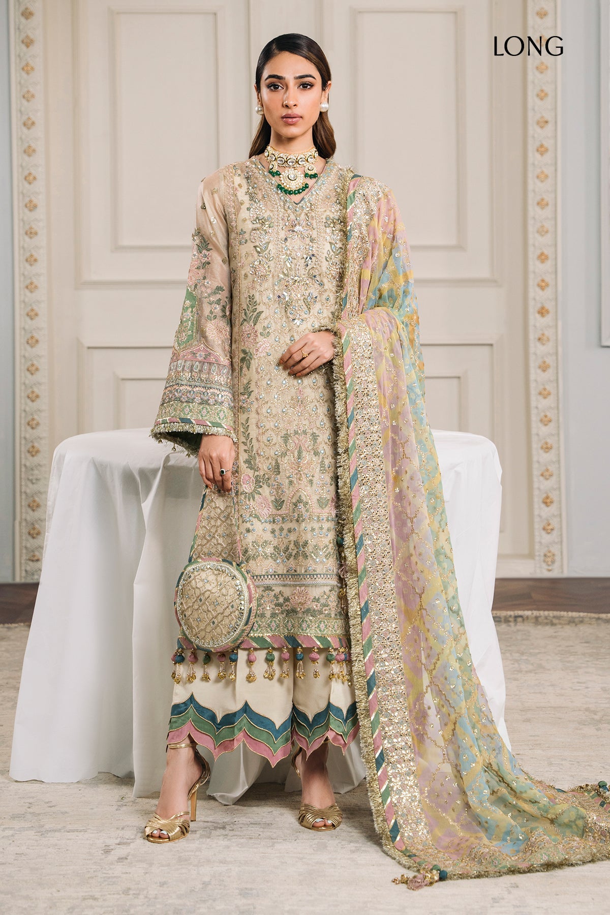 Baroque | Chantelle Embroidered 24 Vol 12 | CH12-04 - House of Faiza