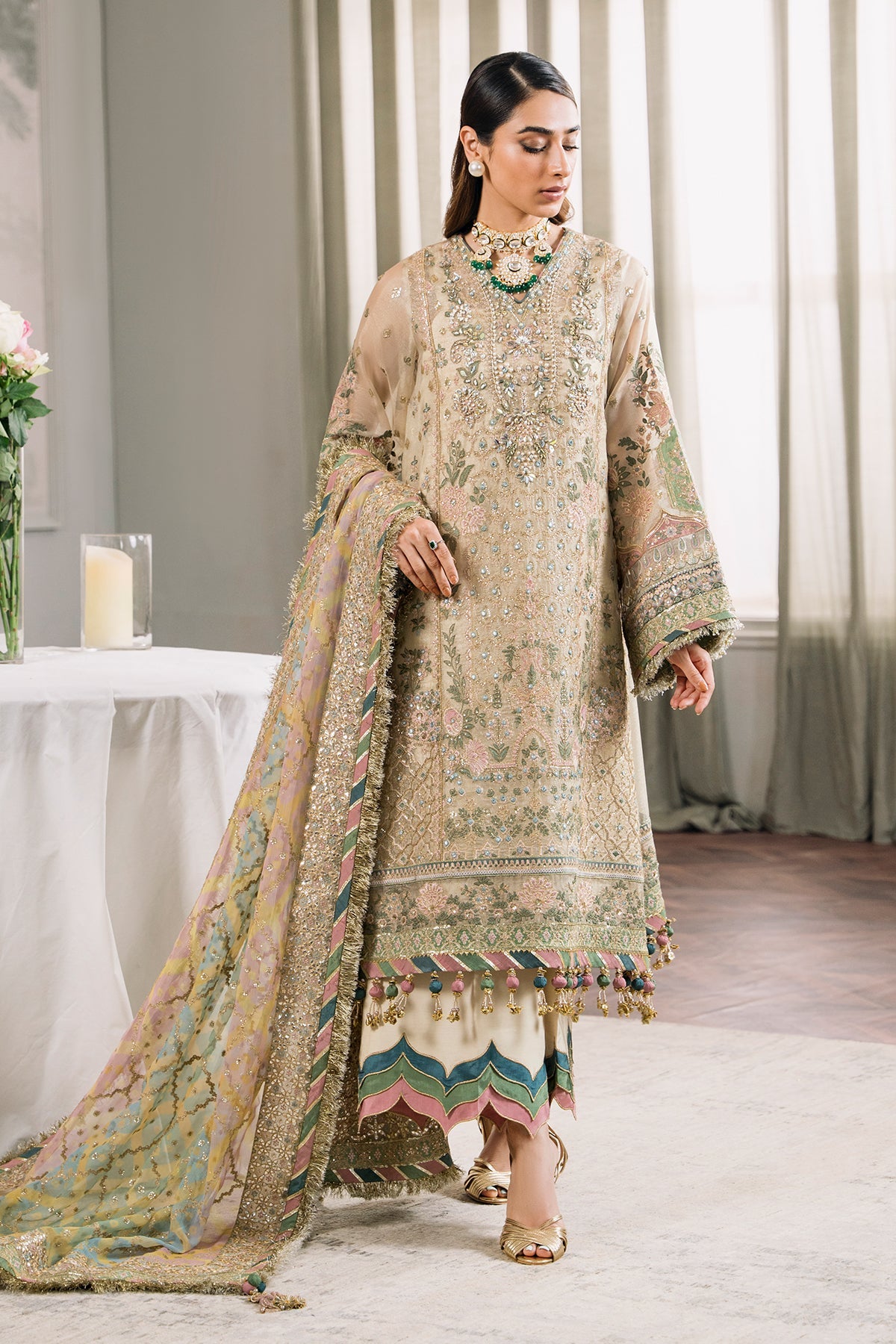 Baroque | Chantelle Embroidered 24 Vol 12 | CH12-04 - House of Faiza