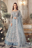 Maria.B. | Mbroidered Wedding Edition '23 | Ice Blue BD-2702 - House of Faiza