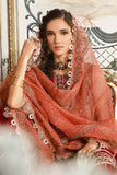 Maria.B. | Mbroidered Wedding Edition '23 | Maroon BD-2708 - House of Faiza