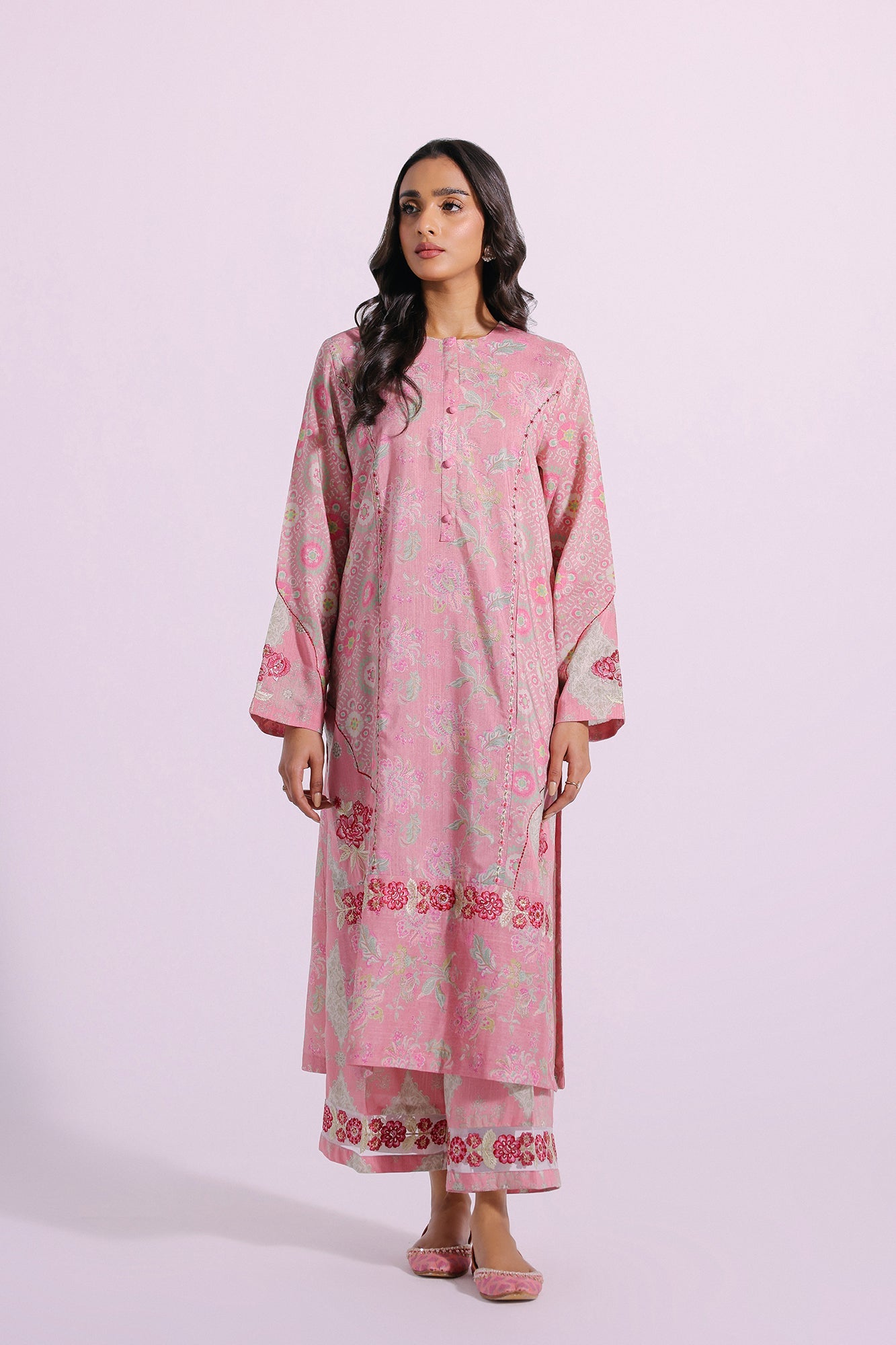 Ethnic | Pret SS '24 |  EMBROIDERED SUIT (E2013/103/527) - House of Faiza