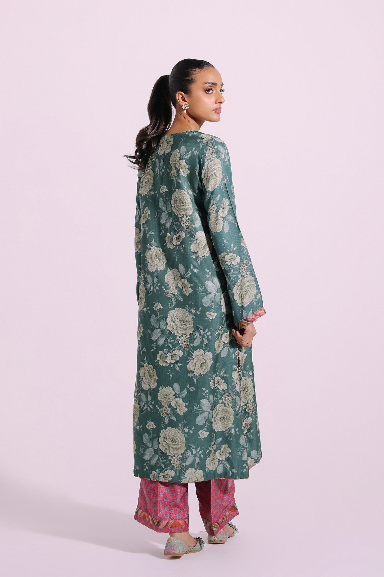 Ethnic | Pret SS '24 |  EMBROIDERED SUIT (E2084/103/707) - House of Faiza