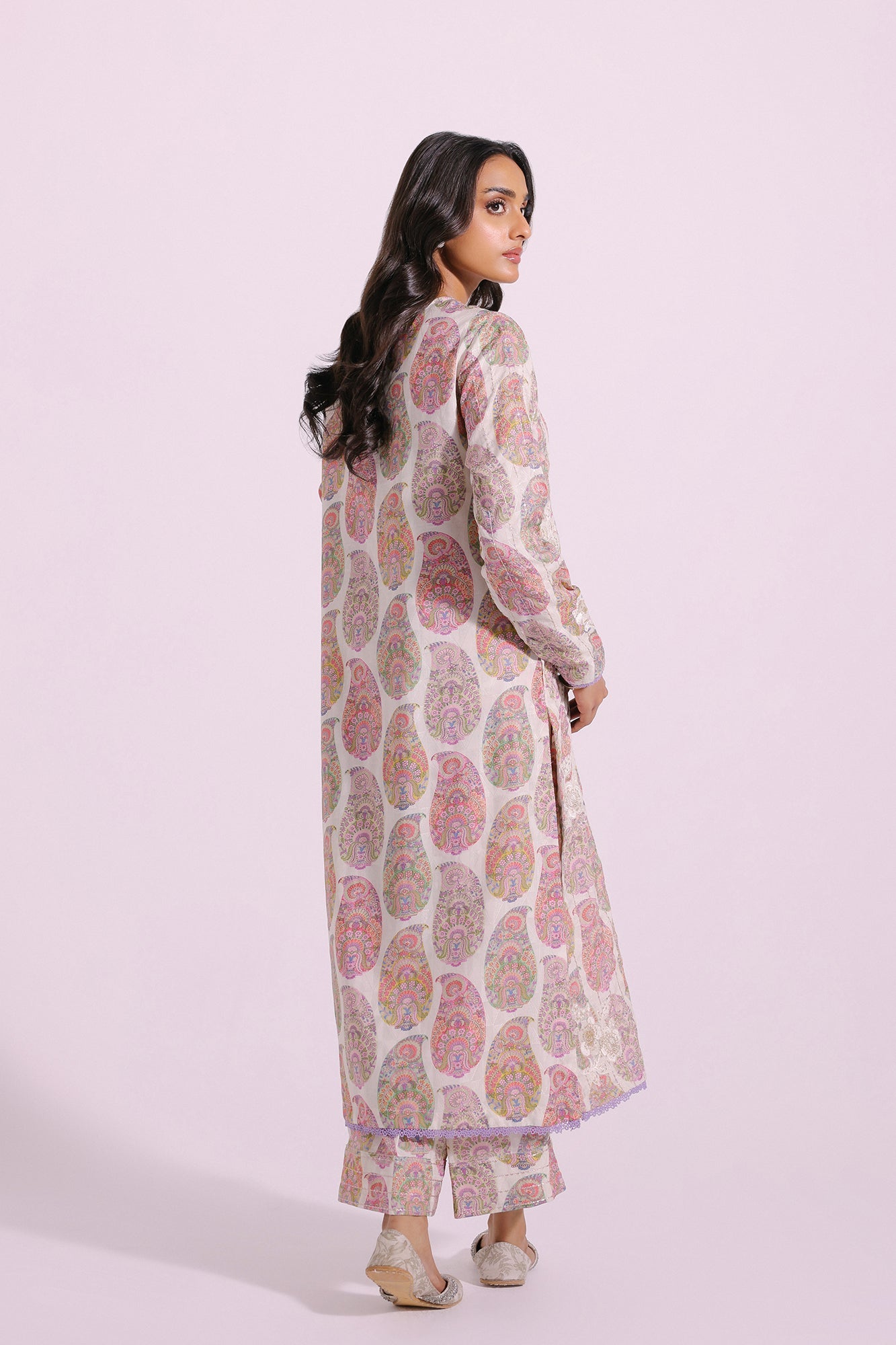 Ethnic | Pret SS '24 |  EMBROIDERED SUIT (E2088/103/002) - House of Faiza