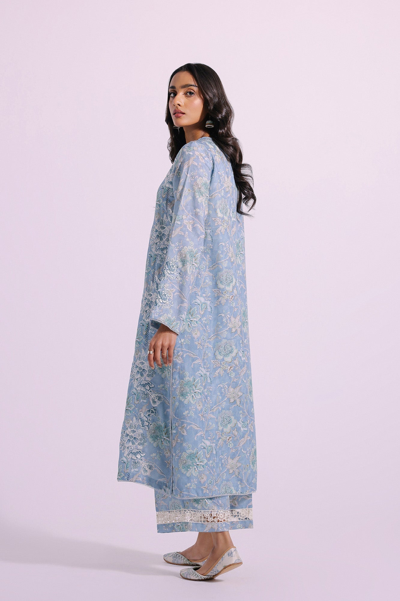 Ethnic | Pret SS '24 |  EMBROIDERED SUIT (E2091/103/630) - House of Faiza