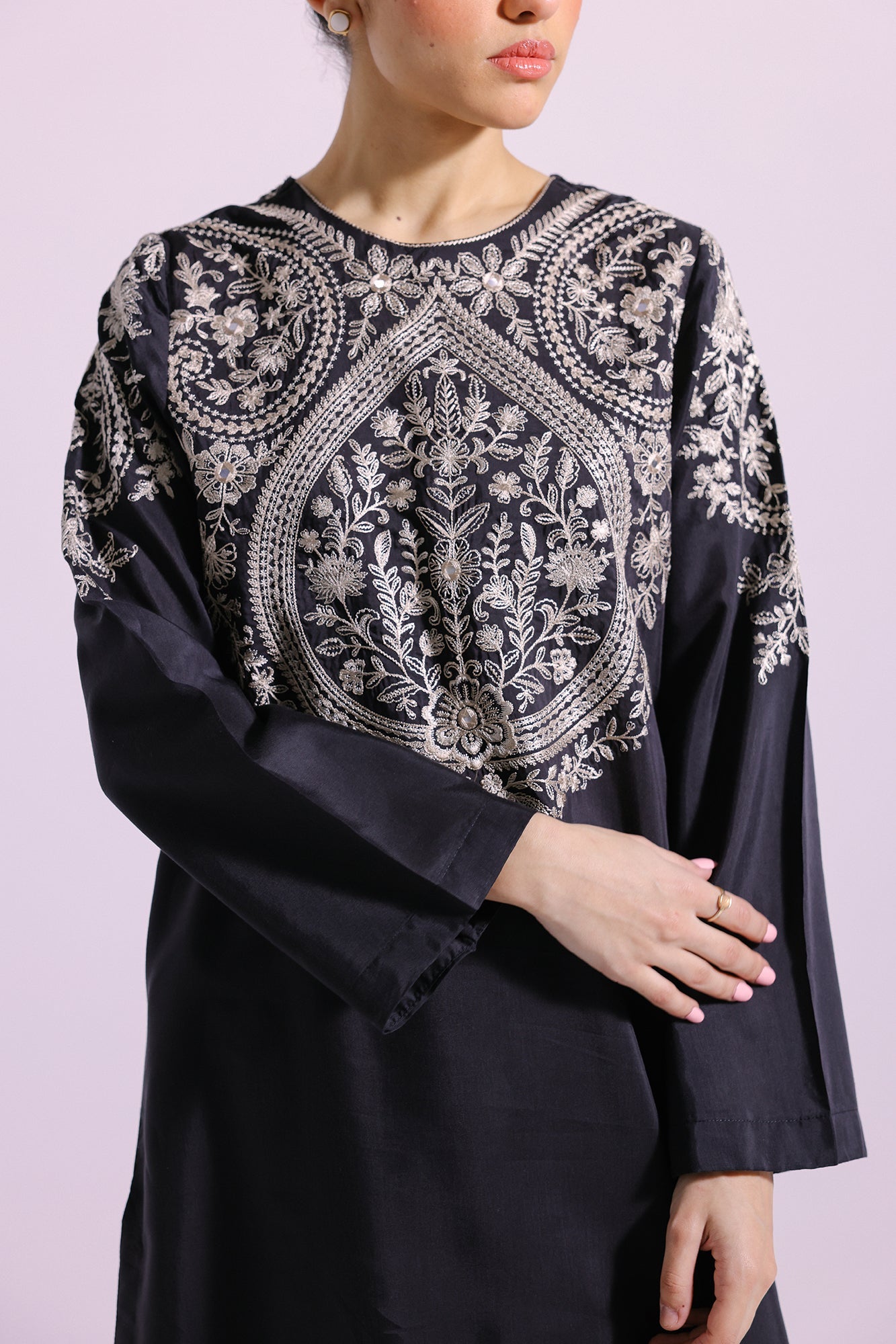 Ethnic | Pret SS '24 |  EMBROIDERED SUIT (E2133/103/902) - House of Faiza