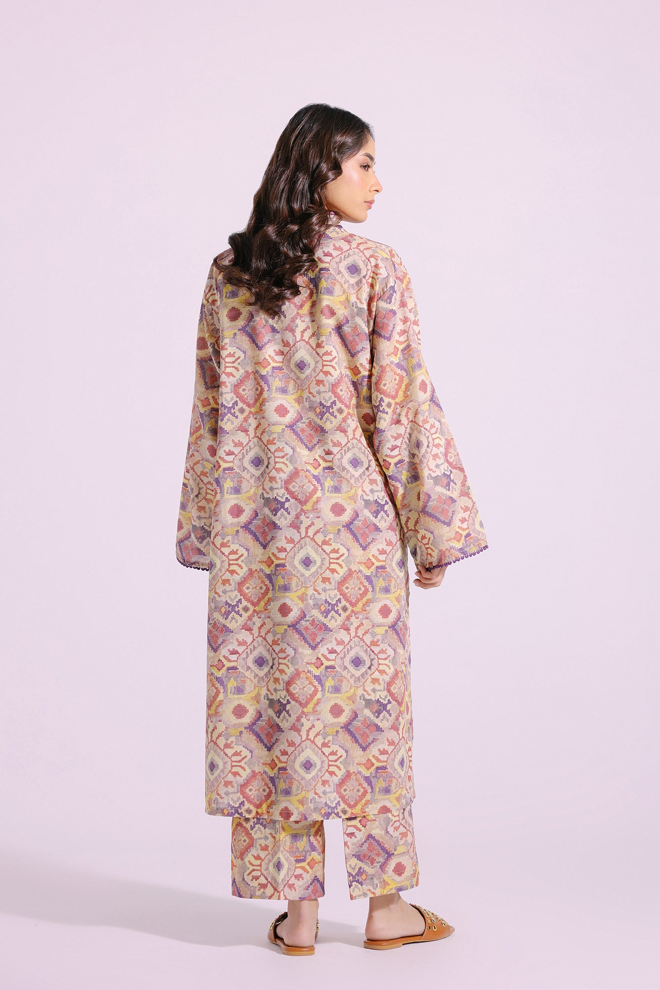 Ethnic | Pret SS '24 |  PRINTED SUIT (E4010/102/225) - House of Faiza