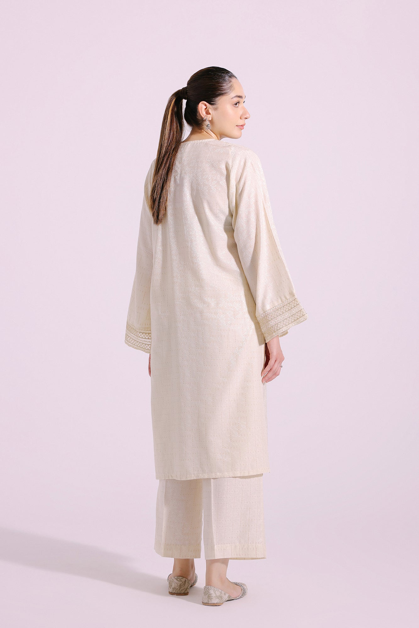 Ethnic | Pret SS '24 |  EMBROIDERED SUIT (E4136/102/005) - House of Faiza