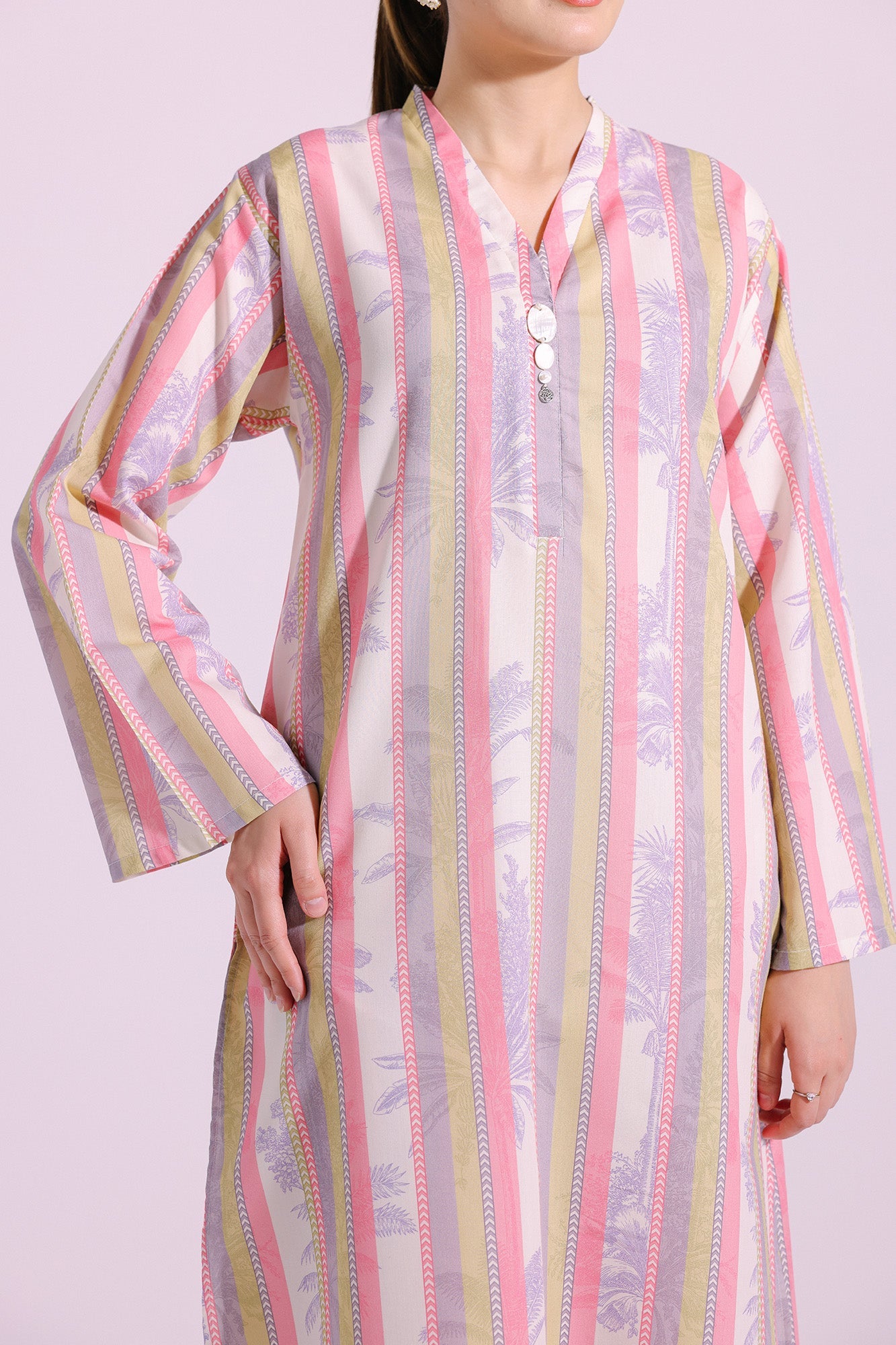 Ethnic | Pret SS '24 |  PRINTED SUIT (E4226/102/423) - House of Faiza