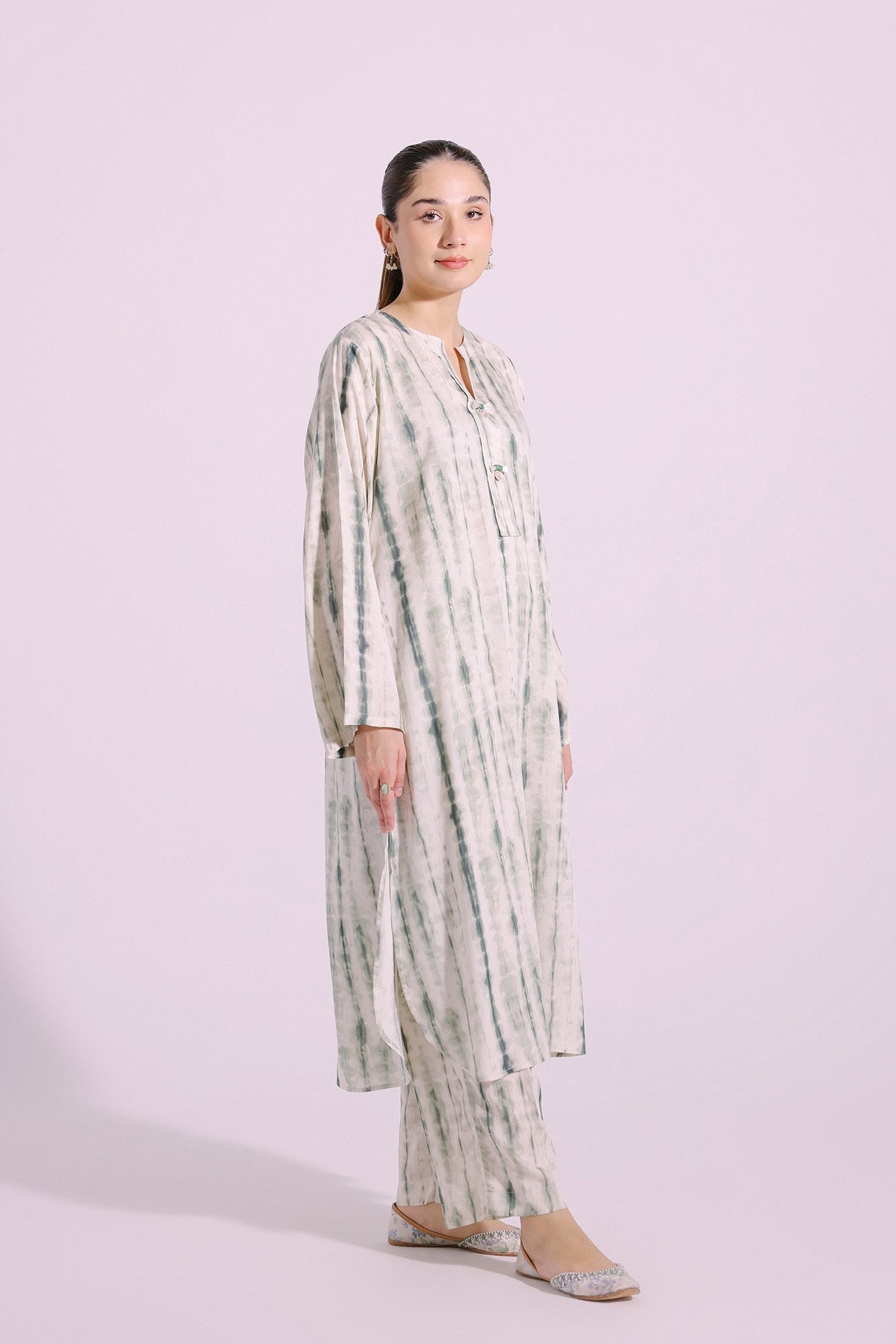Ethnic | Pret SS '24 |  PRINTED SUIT (E4231/102/003) - House of Faiza