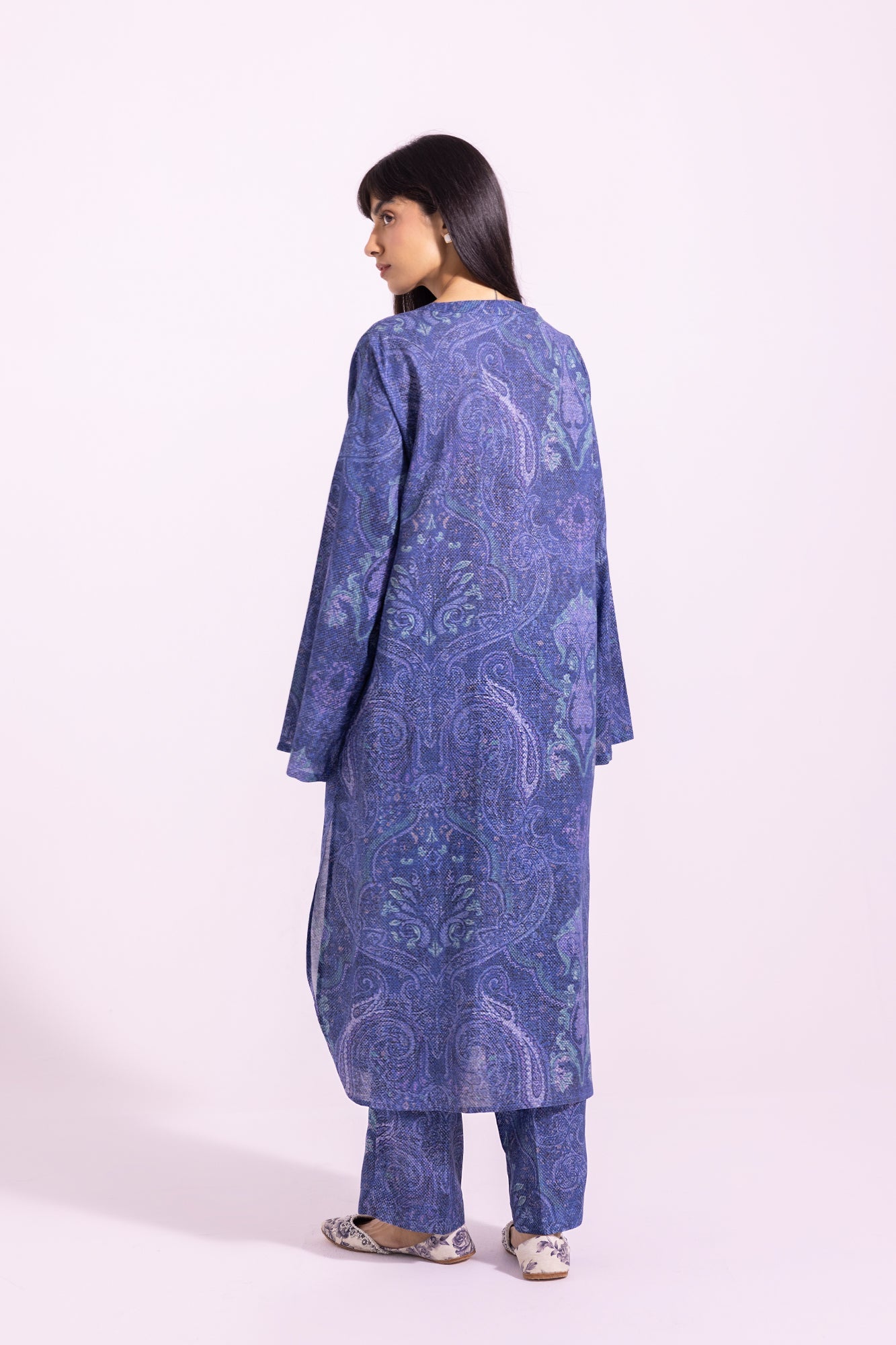 Ethnic | Pret SS '24 |  PRINTED SUIT (E4275/102/622) - House of Faiza