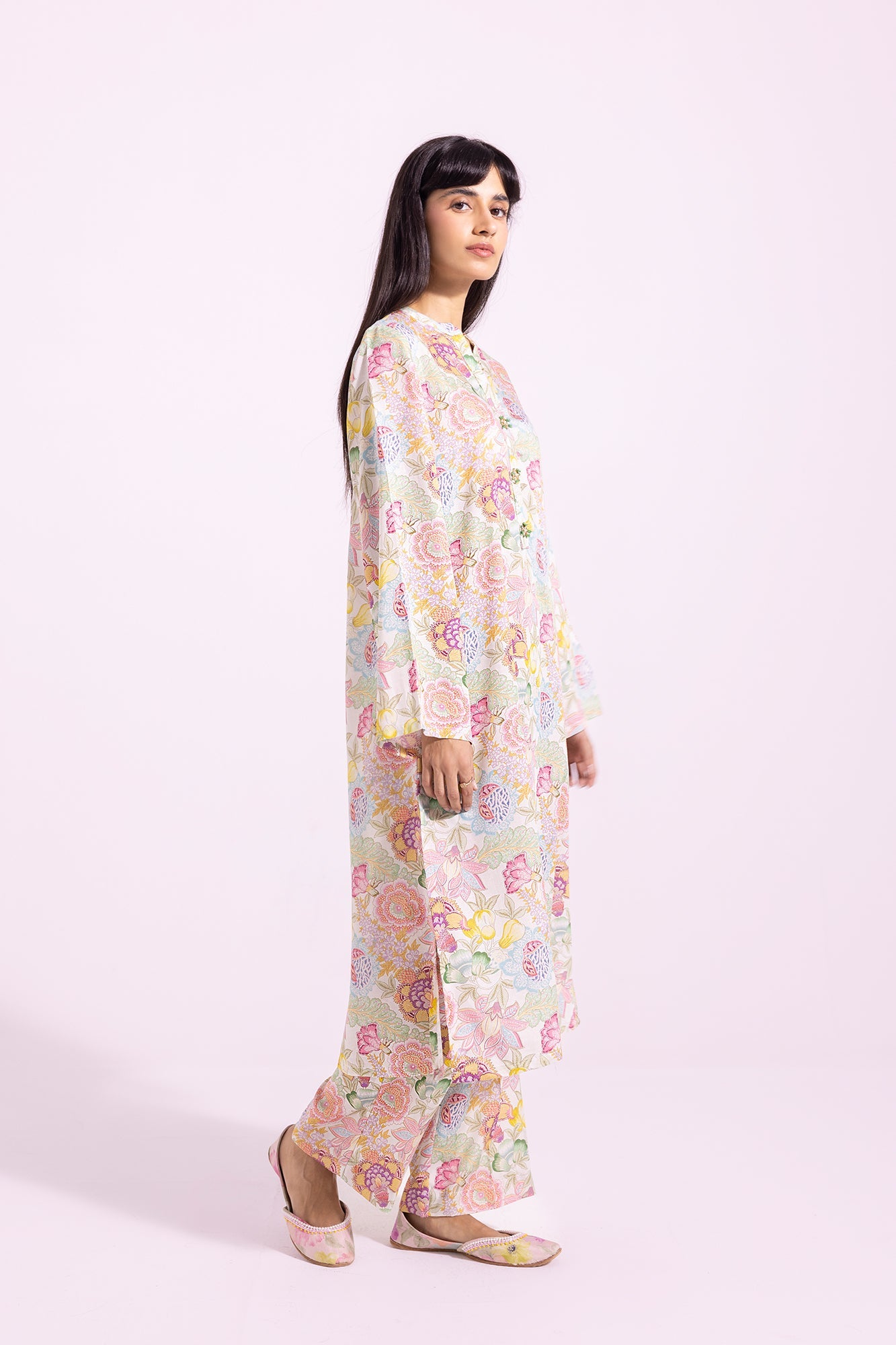 Ethnic | Pret SS '24 |  PRINTED SUIT (E4287/102/002) - House of Faiza