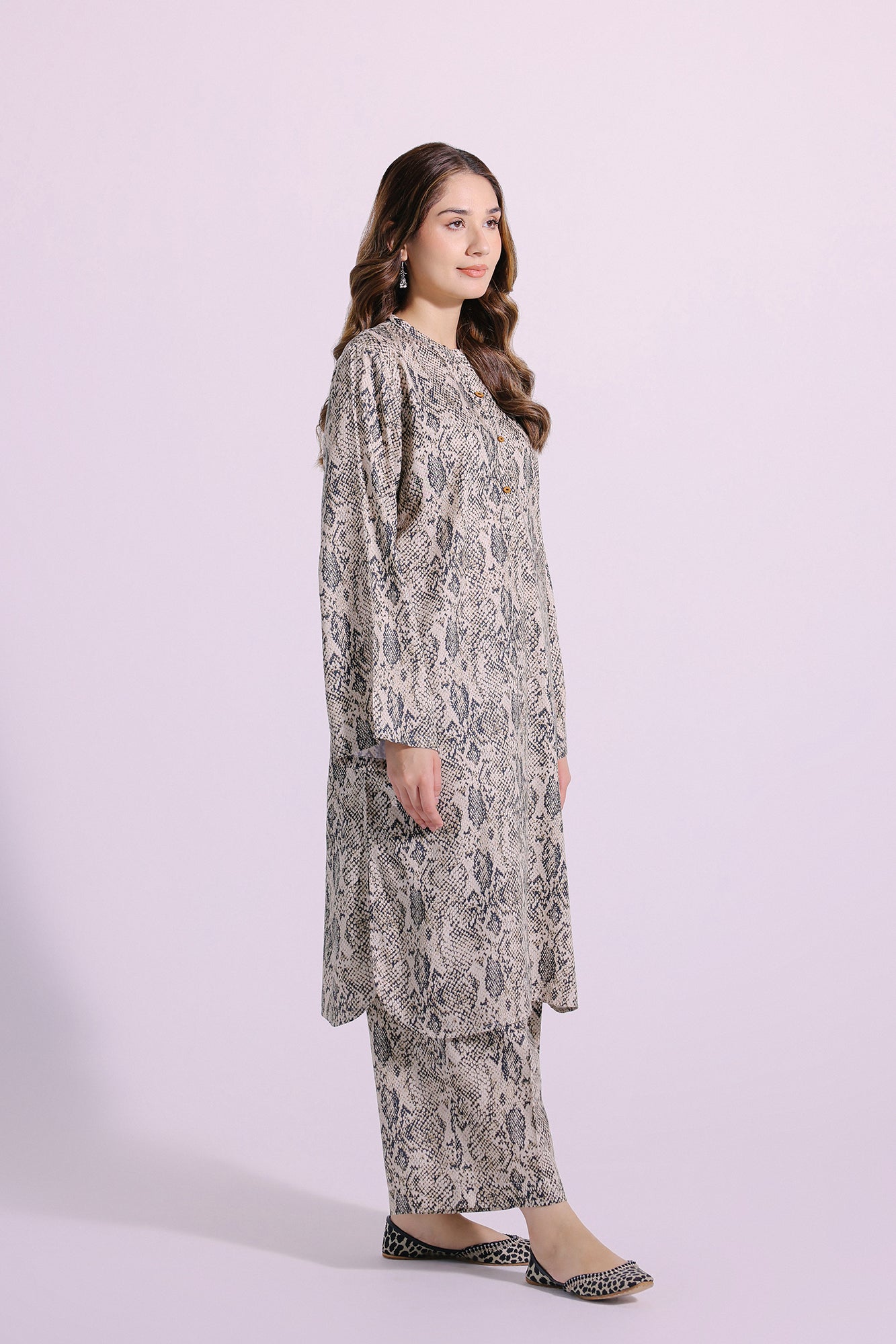 Ethnic | Pret SS '24 |  PRINTED SUIT (E4303/102/131) - House of Faiza