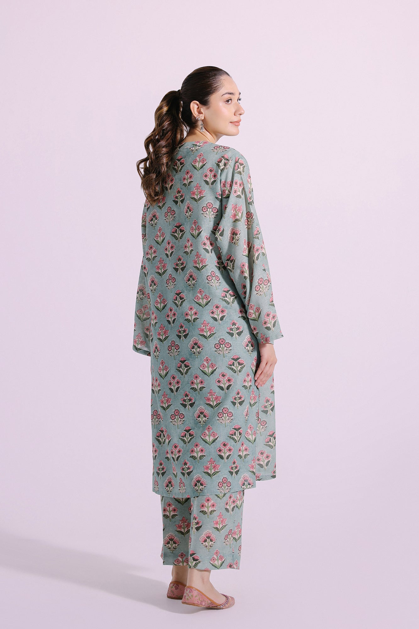 Ethnic | Pret SS '24 |  PRINTED SUIT (E4316/102/817) - House of Faiza