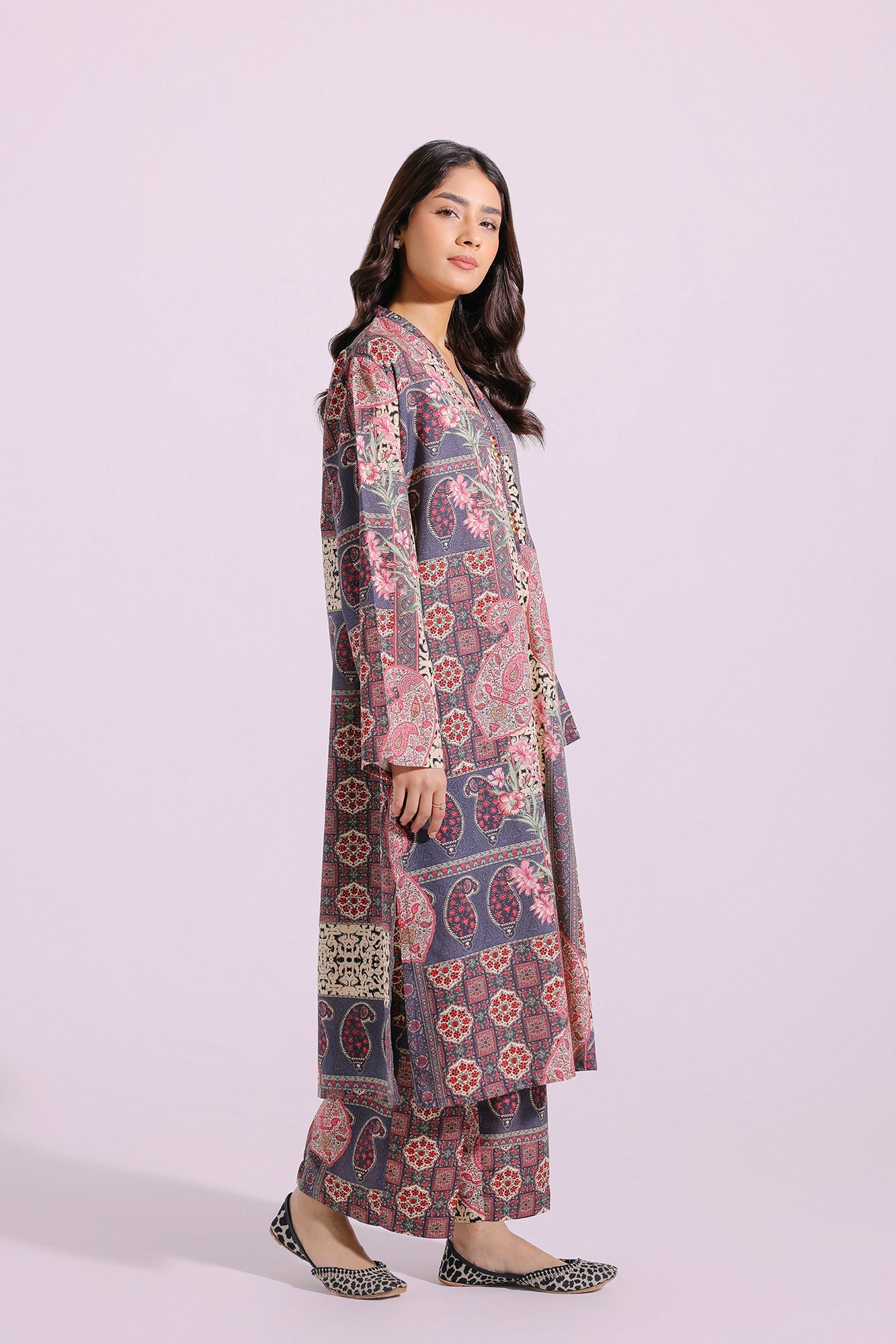 Ethnic | Pret SS '24 |  PRINTED SUIT (E4335/102/906) - House of Faiza
