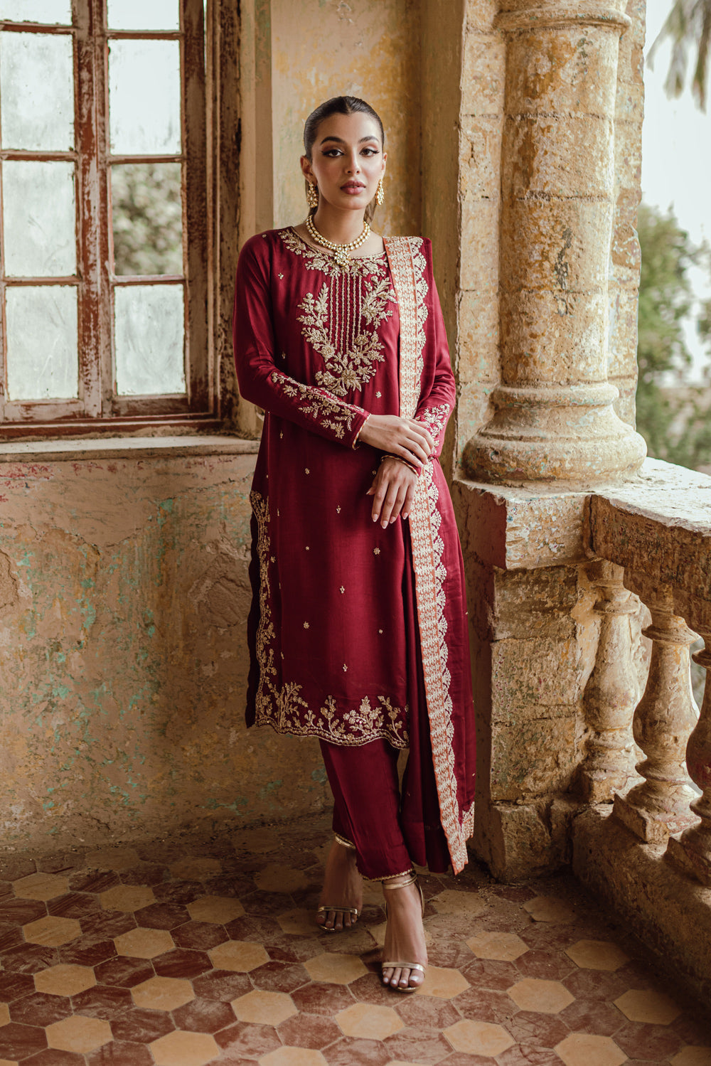 Azure | Vogue | Majestic Rouge - House of Faiza