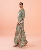 Sapphire | Silk Tunics | Printed Silk Kaftan - House of Faiza