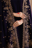 Baroque | Embroidered Velvet Shawls | VS-41 - House of Faiza