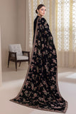 Baroque | Embroidered Velvet Shawls | VS-39 - House of Faiza