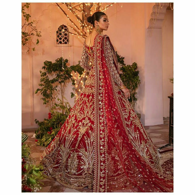 Gulaal |  Mehernaaz Bridal Couture Collection 2021 | Sairah B-07 - House of Faiza