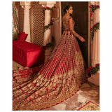Gulaal |  Mehernaaz Bridal Couture Collection 2021 | Dastaan B-13 - House of Faiza