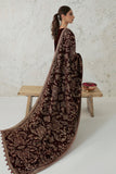 Baroque | Embroidered Velvet Shawls | VS-32 - House of Faiza