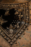 Baroque | Embroidered Velvet Shawls | VS-24 - House of Faiza