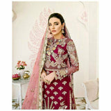Gulaal | Fleur De Rose Wedding Formals | WS-08 Pois - House of Faiza