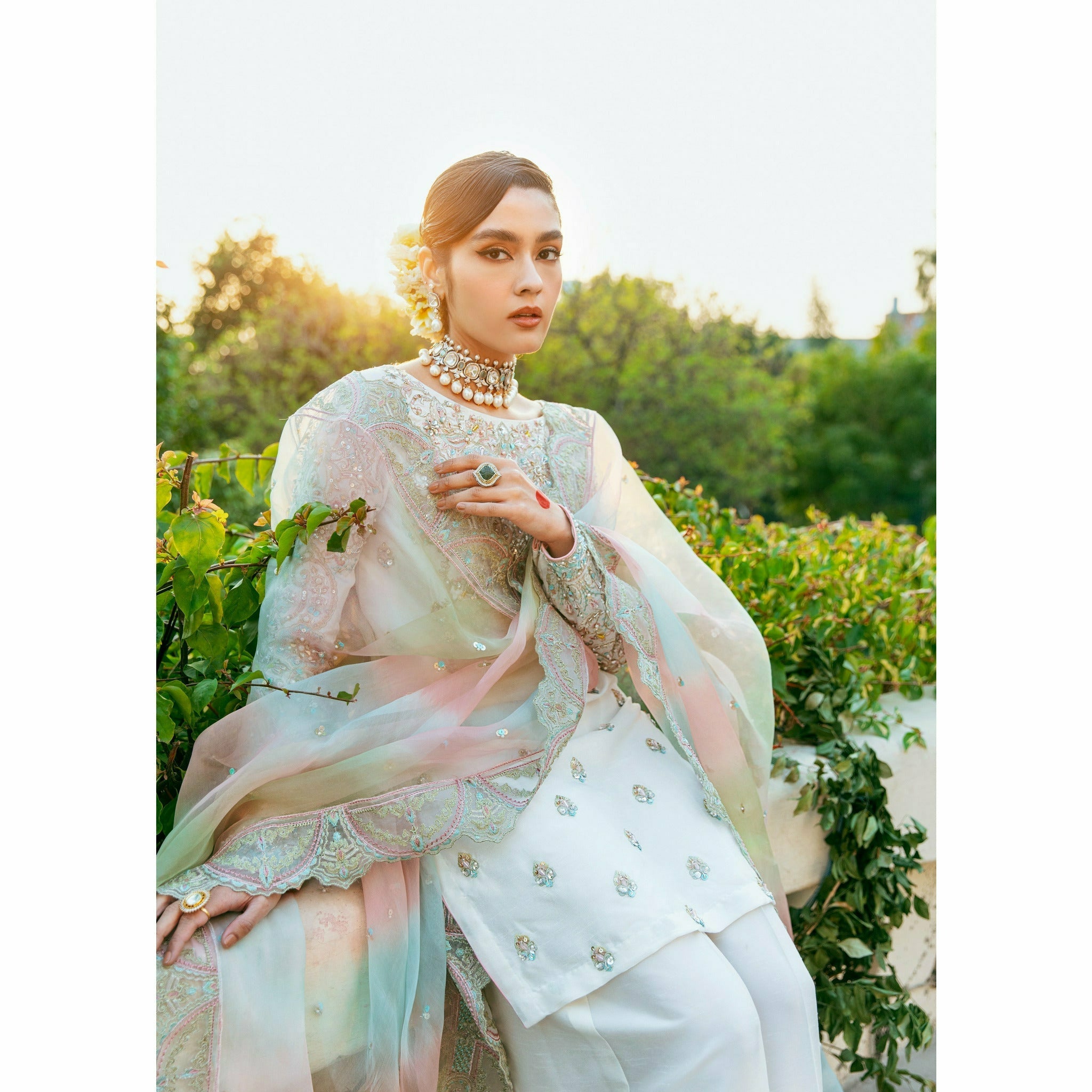 Kanwal Malik | Raj Shahi Eid Collection 22 | Sapna - House of Faiza