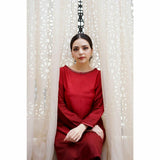 Pashma Khan | Coco | Scarlet Red - House of Faiza